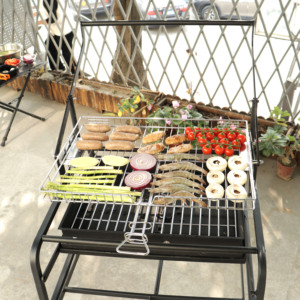 <span class=keywords><strong>Barbecue</strong></span> portable d'extérieur au charbon de bois, <span class=keywords><strong>barbecue</strong></span> à bascule - Product Image 2