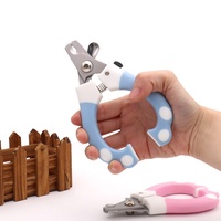 Cortauñas para Mascotas CW5028 de Gran Tamaño, Acero Inoxidable Duradero de Primera Calidad, para el Hogar y Viajes, con Lima de Uñas