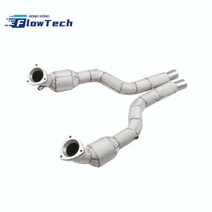 ชุดท่อลงไอเสียแบบ High-Flow Sport พร้อมฉนวนกันความร้อนสำหรับ Maserati GT 4.2L 4.7L V8 – ผลิตจากสแตนเลส T304 - Product Image 1