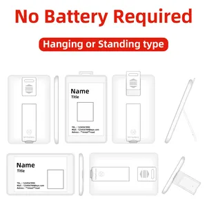 Smart Business Card No Battery NFC Tags 3.52 Inch ID Card For Company