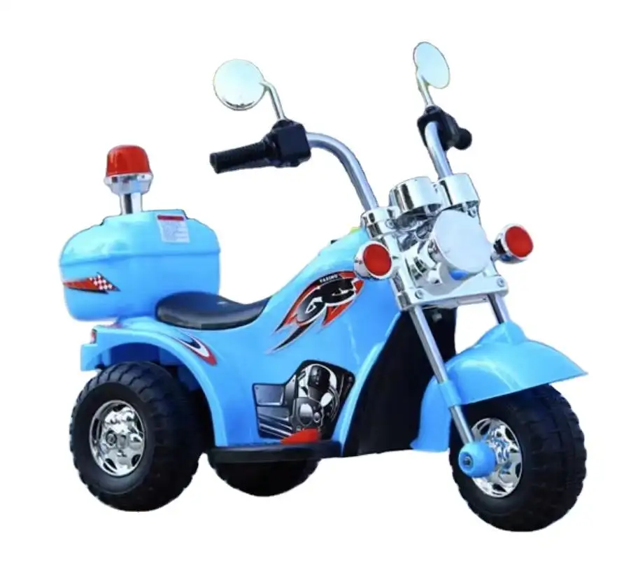 wholesale Children's motorcycle Boys and girls can ride the toy car with music pedal battery
