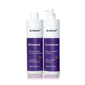 Shampooing Gel 2-en-1 à l'Huile d'Argan et à l'Huile de Ricin, Biotine, Anti-Chute et Anti-Pelliculaire, Entièrement Naturel, pour la Croissance et l'Épaississement des Cheveux - Product Image 1