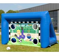 Buts de football gonflables personnalisés Jeux de tir de football gonflables