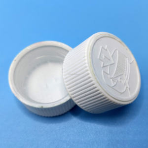 Tapón de Rosca Blanco y Negro de Plástico PP de Grado Alimenticio con Sello de Inducción Térmica, Tamaños 20, 24, 28, 32 mm, para Botellas de Cosméticos y Vino, No Reutilizables - Product Image 2