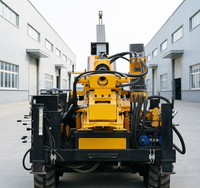 Foreuse hydraulique industrielle 1500m avec système d'assistance de forage par fluides pour l'étude technique des couches de sol