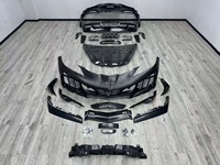 Kit de carrosserie modifié pour voiture Pare-chocs avant arrière Grille Capot Diffuseur pour Chevrolet Corvette C8 Mise à jour Z06 Kit de carrosserie