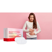 Patch chauffant menstruel jetable pour soulager les douleurs utérines, certifié CE et MSDS