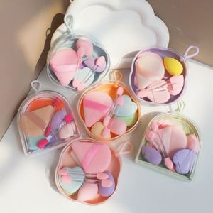 Custom logo Makeup Sponges Wholesale 8Pcs Beauty Egg Cosmetic Blending Beauty Makeup Sponges Set Wet&Dry Dual Use - Product Image 2