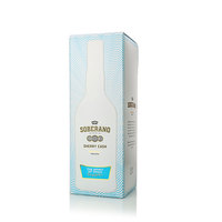 Boîte en papier carrée de luxe haut de gamme, personnalisée avec motif en relief, magnétique, rigide, en kraft, pour spiritueux, whisky, brandy, rhum, gin – Offre spéciale