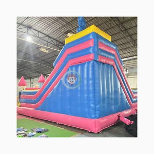 Gonfiabile a Tema <span class=keywords><strong>Paperino</strong></span> con Scivolo, Parco Giochi Gonfiabile Commerciale Combinato - Product Image 5