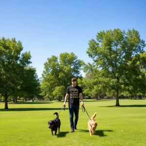 Camiseta premium Walker Of Dogs para propietarios de perros y paseadores - Product Image 3