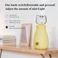 Diffuseur d'huiles essentielles sans eau rechargeable par USB HIITII Mini Glass, avec aromathérapie pour la maison et l'hôtel