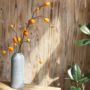 Branches artificielles de Loquat en soie Yihua Floral Art, 100 cm, décoration d'intérieur - Product Image 2