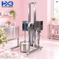 Mélangeur de peinture à levage pneumatique, disperser et mélanger à grande vitesse, idéal pour l'encre, les liquides, les détergents, le savon et les produits cosmétiques.