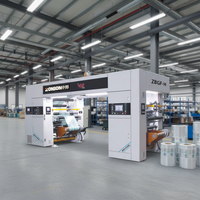 Machine de laminage sans solvant à commande intelligente pour emballages flexibles