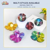 Jouet anti-stress rotatif coloré en forme de boule d'engrenage imprimée en 3D, pour soulager le stress du bureau, cadeau pour tous les âges YIMENG