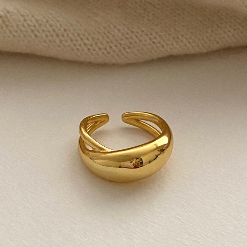 18K Gold Plated Diamond Inlaid Women