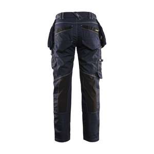 BLAKLADER - 799011418999D25 Women's craftman <b>trousers</b> X1900 <b>stretch</b> Navy blue/<b>Black</b> - EAN 7330509522493 WORK <b>TROUSERS</b> - Product Image 2