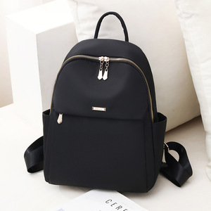 Korean Fashion Anti-Theft Waterproof Oxford Cloth Women's <b>Backpack</b> Zipper Closure-for Travel and <b>School</b> latop case - Product Image 6