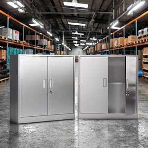 Cerradura de llave de casillero de acero de 2 puertas, duradera, personalizada, diseño moderno para escuela, taller, Hotel, uso al aire libre, estructura segura golpeada - Product Image 5