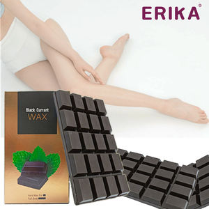 Blocs de cire dure infusée au <span class=keywords><strong>cassis</strong></span> de marque privée 400g Cire d'épilation avec logo personnalisé avec récipient réutilisable - Product Image 3