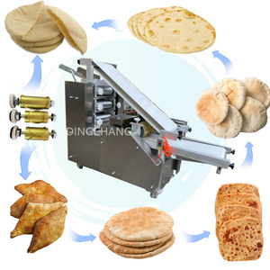 Prix le plus bas 	 Fabricant de machines à paratha fourrées au Gujarat 	 Ligne de production automatique de <span class=keywords><strong>pain</strong></span> paratha - Product Image 2