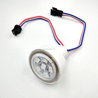 Carnaval LED Pixel Lighting White Light Roller Coaster and Carrousel IP20 Plastic Body Point Lights with High Visibility