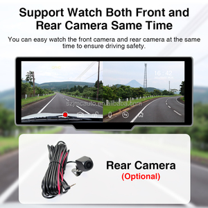 JMC-Cámara de salpicadero Universal para coche, <span class=keywords><strong>Monitor</strong></span> de 10,26 pulgadas, compatible con Carplay inalámbrico, Android, pantalla táctil OLED automática, cámara de visión trasera - Product Image 3