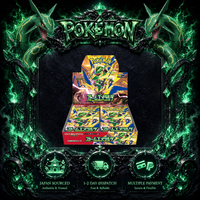 [M6] Caja de Sobres Japonesa Stormy Emerald, Juego de Cartas Pokémon Serie MEGA, Mercancía Original Sellada de Fábrica