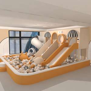 Tapis de jeu amovibles écologiques en mousse pour piscine à balles, équipement de jeu souple pour enfants, petit aire de jeux intérieure pour enfants - Product Image 2