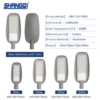 Nouveauté, lampadaire LED en aluminium moulé sous pression, étanche IP65, 50W, 100W, 150W, 200W, pour extérieur, route, parking, jardin