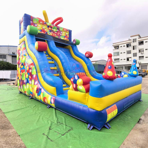 Outdoor commercial grade giant birthday gift <b>inflatable</b> slide for kids toboggan gonflable party bouncy castle - Product Image 1