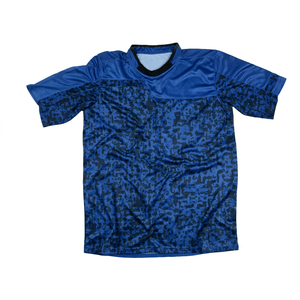 T-shirts et shorts de sport pour hommes, été, séchage rapide, anti-transpiration, respirants, pour fitness, football, course à pied, manches courtes - Product Image 1
