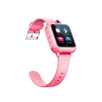 Reloj inteligente 4G WiFi SIM para niños con llamadas bidireccionales, cámara a prueba de agua, juegos, GPS, rastreador LBS para la seguridad diaria del niño.