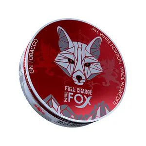 VELO Onico XQS tropische starke Essigruppe Crispy Peppermint Ice Cool Mint Snus Zinnbox Aluminium-Snus-Dose