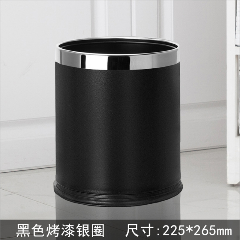 10L Black Bucket, Thickened Version