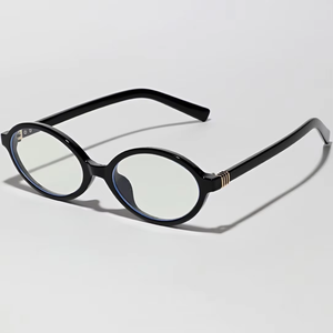 <span class=keywords><strong>Fancy</strong></span> kính cận thị retro hình bầu dục nhỏ PC Khung kính phẳng lens màu xanh Chặn ánh sáng Kính mắt <span class=keywords><strong>Frames</strong></span> đối với phụ nữ bán buôn - Product Image 5