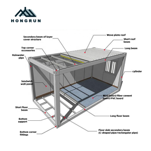 Container nhà hiện đại <span class=keywords><strong>Tiny</strong></span> đúc sẵn <span class=keywords><strong>20</strong></span> ft/40 chân container kế hoạch 40 ft Modular nhà 3 phòng ngủ - Product Image 3
