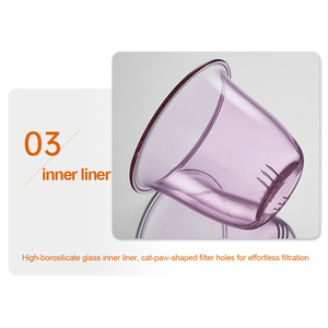 <span class=keywords><strong>Mug</strong></span> à thé en verre en forme de <span class=keywords><strong>chat</strong></span> mignon 480 ml, tasse <span class=keywords><strong>infuseur</strong></span> en verre borosilicate avec poignée queue de <span class=keywords><strong>chat</strong></span>, tasse à thé créative pour bureau et maison, cadeau - Product Image 6