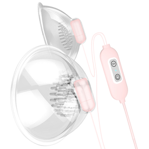 Hot Sexy Women's Breast Massage <b>Vibrator</b> Toy <b>Vibrating</b> Nipple Clamps for Big Boobs Sucking - Product Image 2
