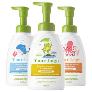 เจลอาบน้ำเด็กสูตรอ่อนโยน 2 in 1 ปราศจากน้ำตา ปรับสมดุลค่า pH สำหรับทำความสะอาดผิวกายและเส้นผม - Product Image 1