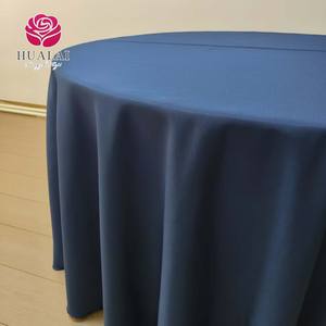 पॉलिएस्टर कपड़े को साफ करने में आसान सफेद हाथी नौसेना नीला धोने योग्य टेबलटाट सजावटी 120 "और 3.2 मीटर 90x132 इंच 3.2 - Product Image 5