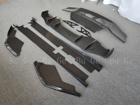Nouveau kit de carrosserie en fibre de carbone de style D pour Lamborghini Huracan LP610 diffuseur de jupe d'angle avant et becquet arrière