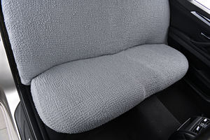 Taxi and Online Car-hailing Bubble Fabric Funda elástica universal para asiento de coche Asiento trasero de coche Funda de cojín a prueba de polvo para u-ber - Product Image 4