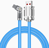 Cable de Datos USB-A a Tipo-C de Carga Súper Rápida de 120W para Transferencia de Datos al por Mayor