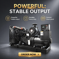 Générateur diesel haute performance 300 KVA, générateur de puissance 250 kW avec ATS Cummins pour l'alimentation de secours des bâtiments commerciaux