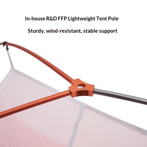 Tente de randonnée double couche trois saisons, légère, pour montagne froide, ultra-légère, portable, imperméable 1000-1500 mm, pour <span class=keywords><strong>camping</strong></span> - Product Image 5