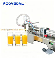 Machine de remplissage pneumatique semi-automatique de haute précision pour pâtes, dosage quantitatif pour contenants en plastique, lait et jus de haute précision