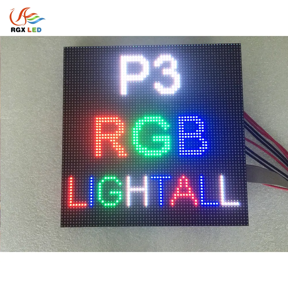 P3mm LED video wall outdoor P3 led screen panel 192x192mm factory cheap price LED display module