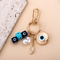 Porte-clés Créatif Œil Porte-Bonheur Punk, Pendentif pour Sac à Dos, Breloque Décorative, Bijou, Ornement Suspendu